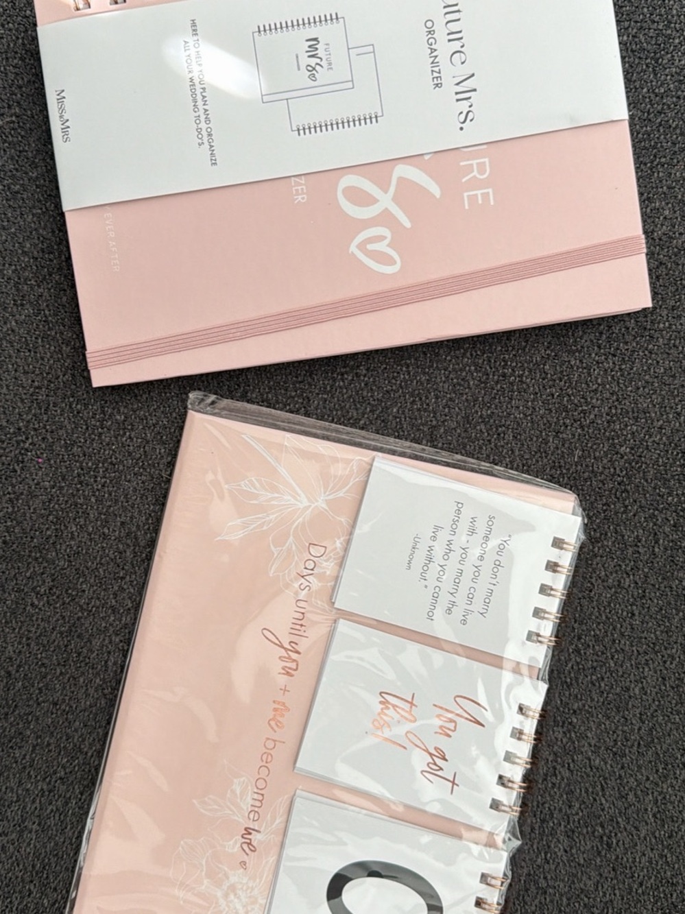 Pink Spiral Planner & Notebook - Elegant Home Organizer